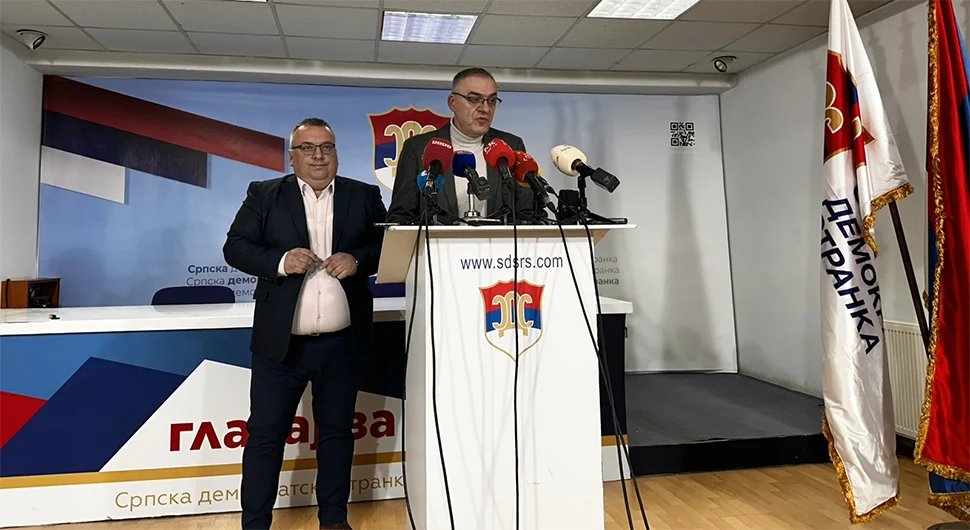 Радуловић: Све је ово урађено на штету СДС-а, биће више кандидата
