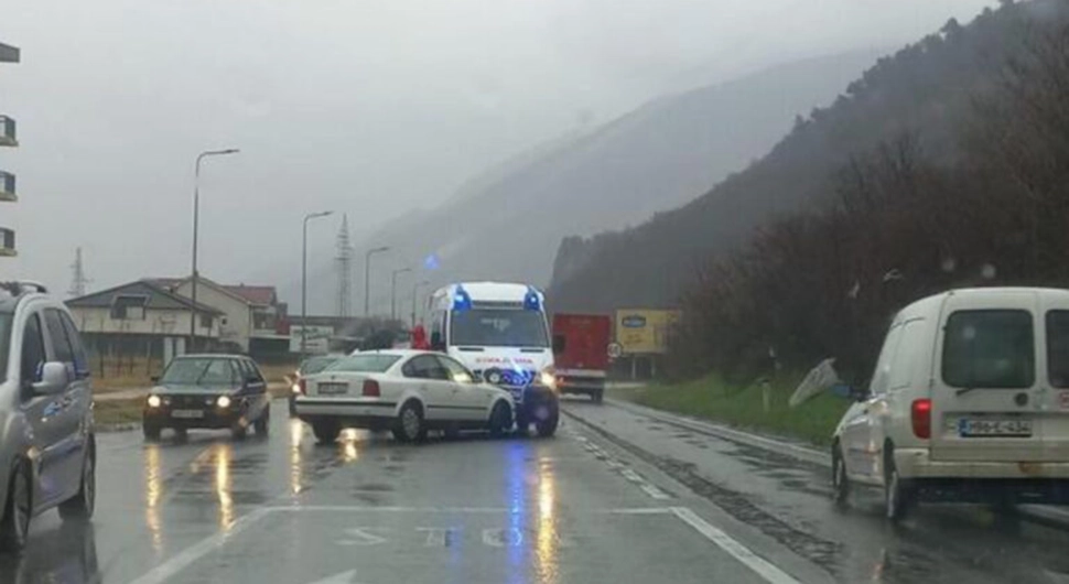 Судар пасата и возила Хитне помоћи