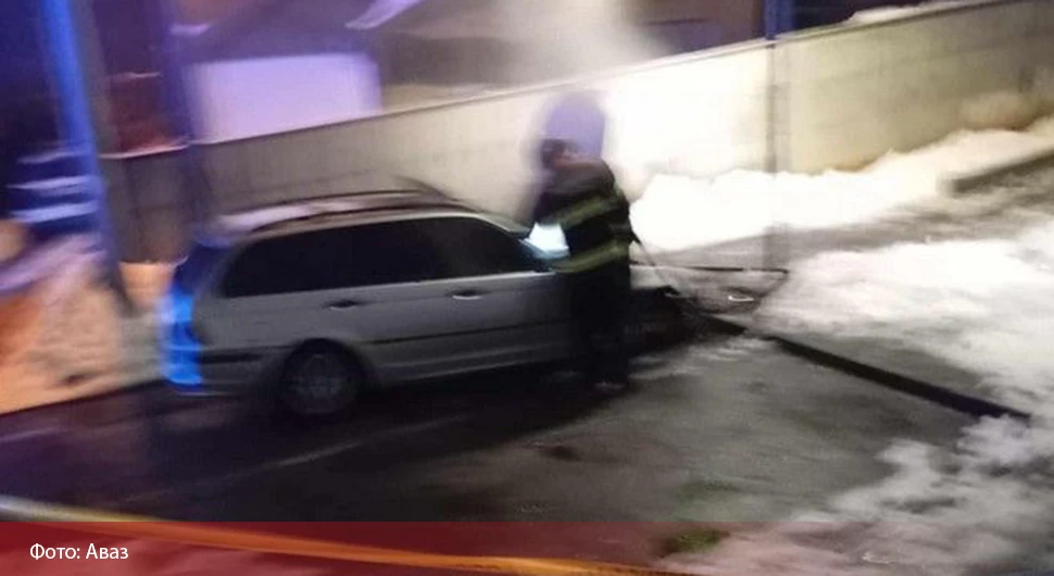 Požar u Tuzli: Tokom jutra izgorjelo vozilo