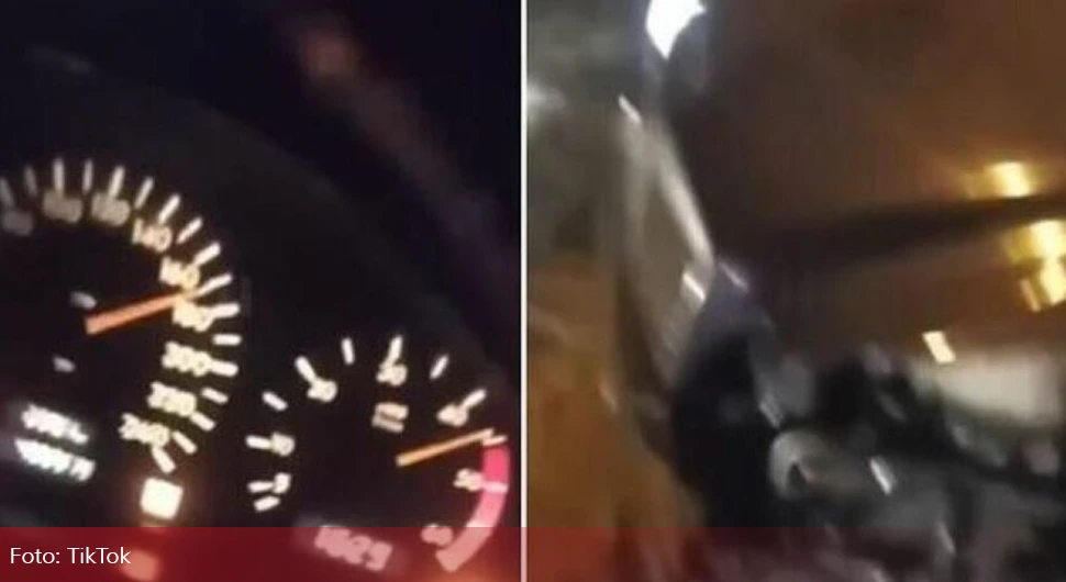 Овакав идиот убија: Возио 170 km/h, све преносио уживо па слетио с пута