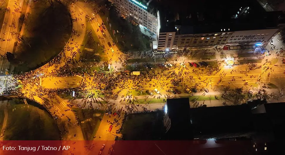 Završena blokada dva mosta, most Slobode ostaje blokiran do sutra