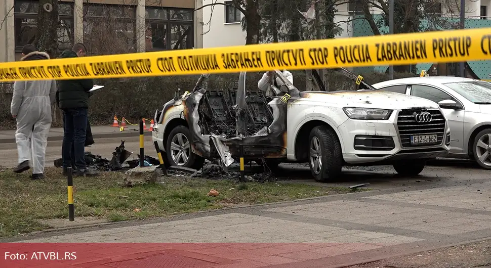 Policija aktivno istražuje paljevinu vozila generalnog direktora ŽRS