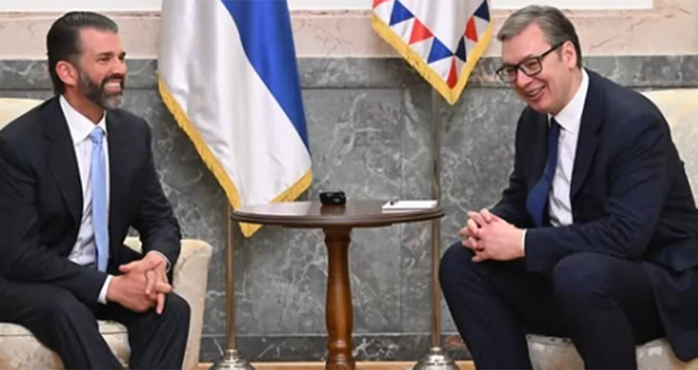 Трамп млађи поново у Београду, састаје се са Вучићем