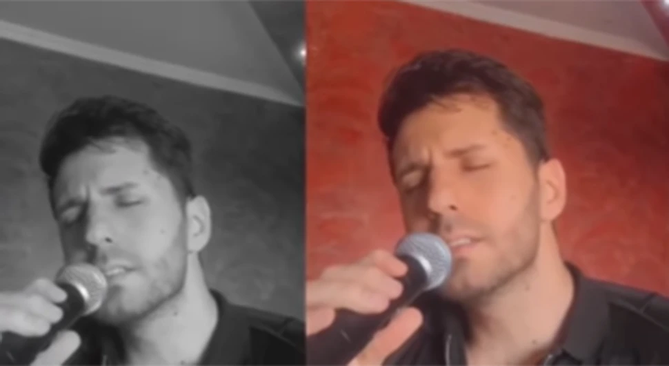 Posljednji snimak pjevača Peđe Bošnjaka