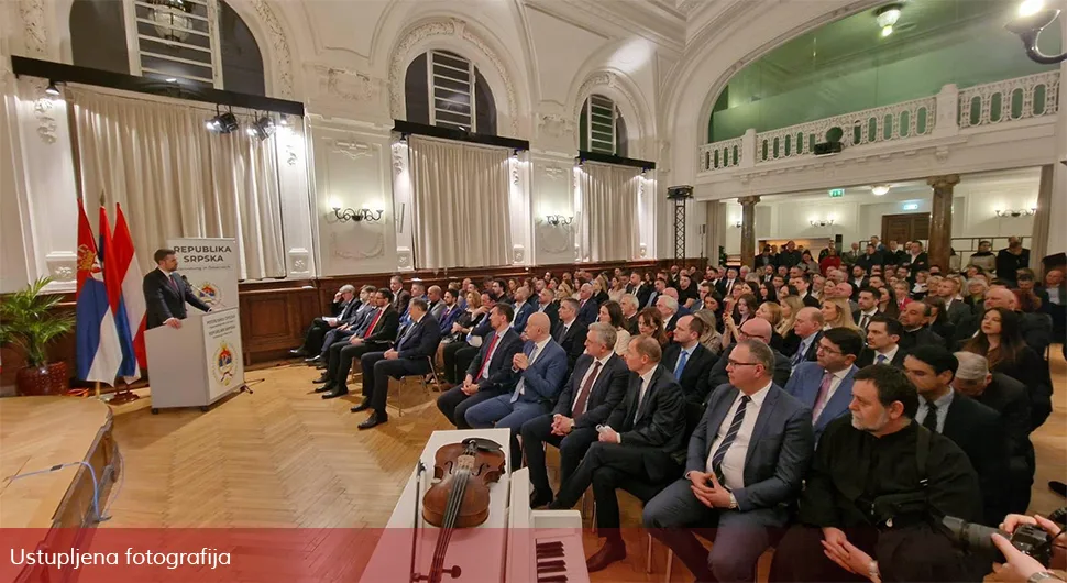 Предсједник Додик у Бечу на пријему поводом Дана Републике и 33 године од потписивања првог Устава