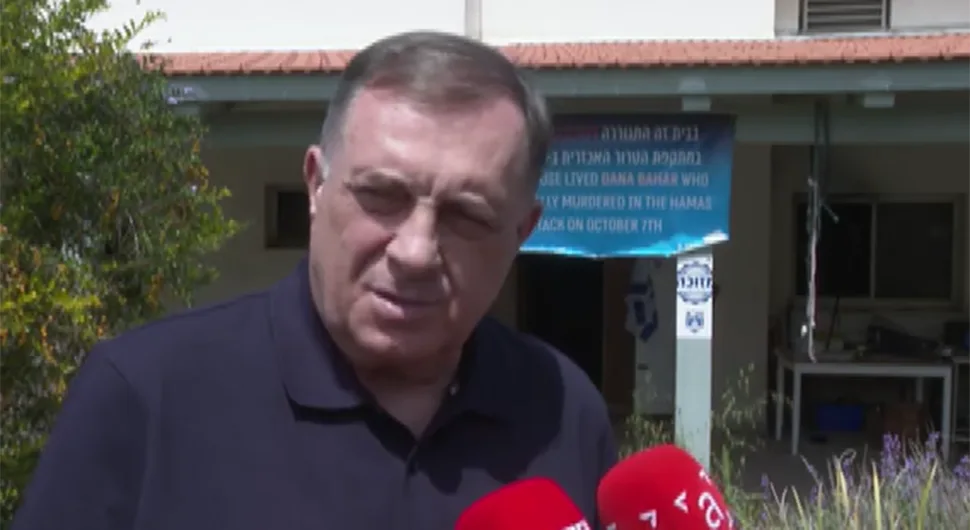 Предсједник Додик у Израелу: Све је другачије на телевизији, када дођете овдје онда видите смисао