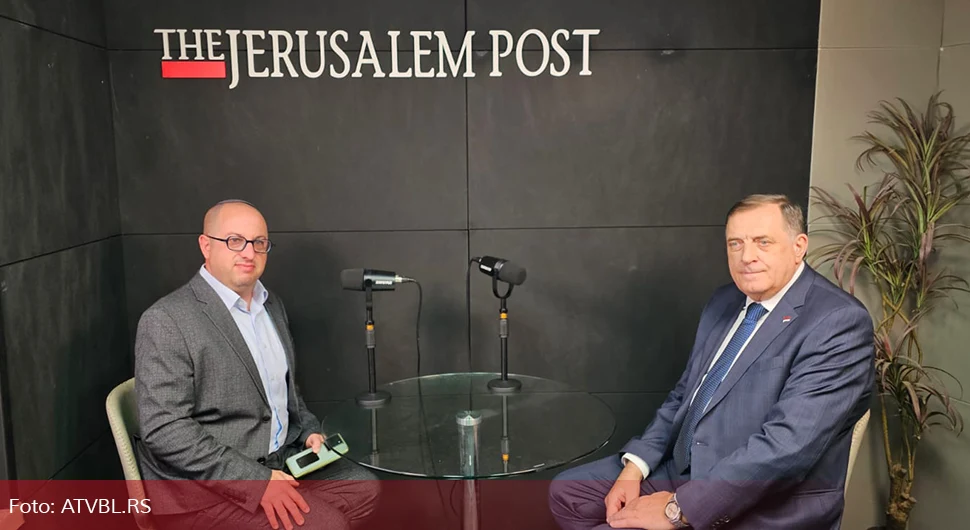 Predsjednik Dodik dao intervju za najčitaniji izraelski medij