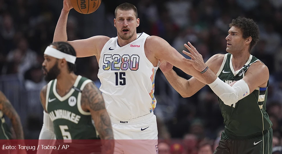 Jokić protiv Bogdanovića u prvoj rundi plej-ofa