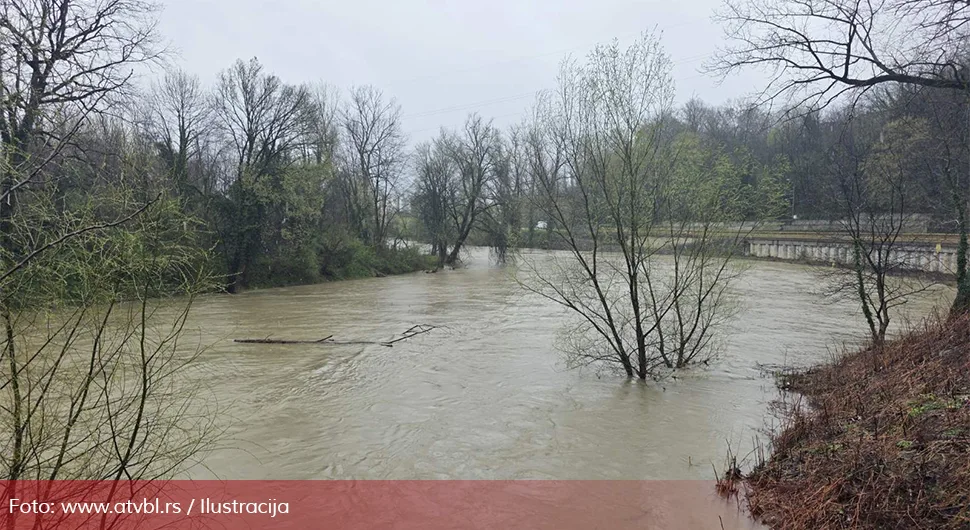Очекује се раст водотокова у Српској, али не екстремно