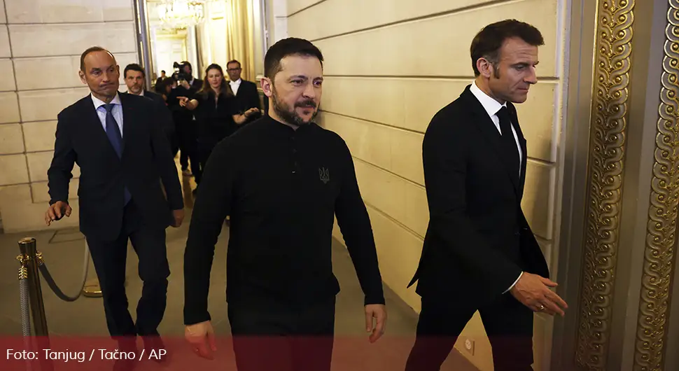 Makron obećao Zelenskom: Еvropa ti čuva leđa
