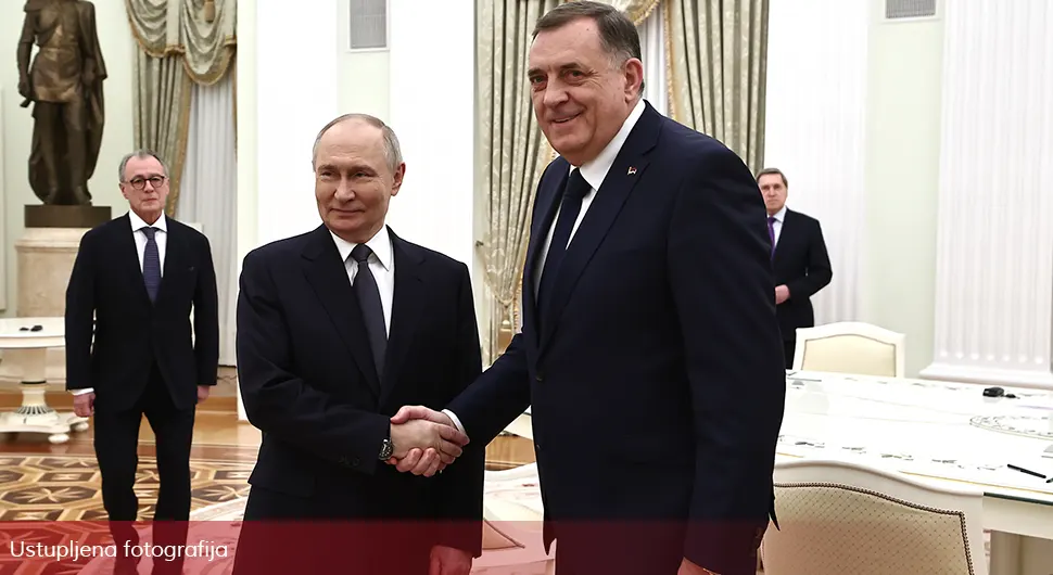 Putin i Dodik se sastali u Kremlju