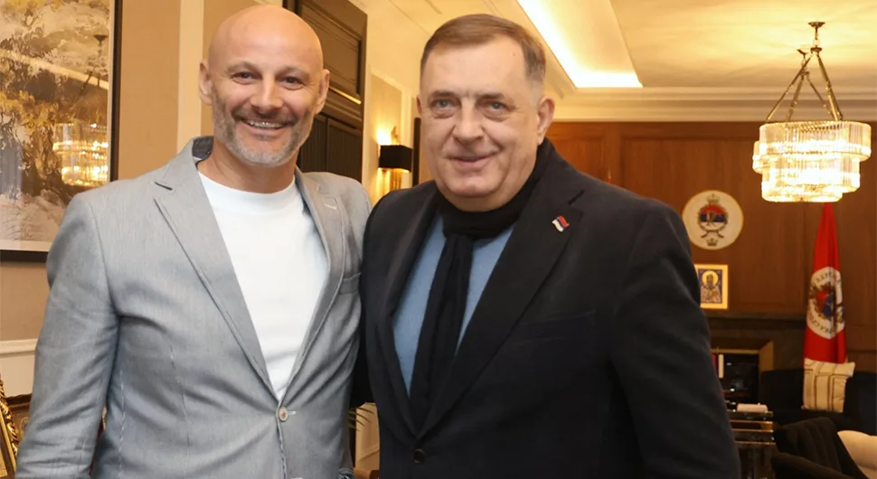 Dodik razgovarao sa svjetskom rukometnom legendom porijeklom iz Doboja