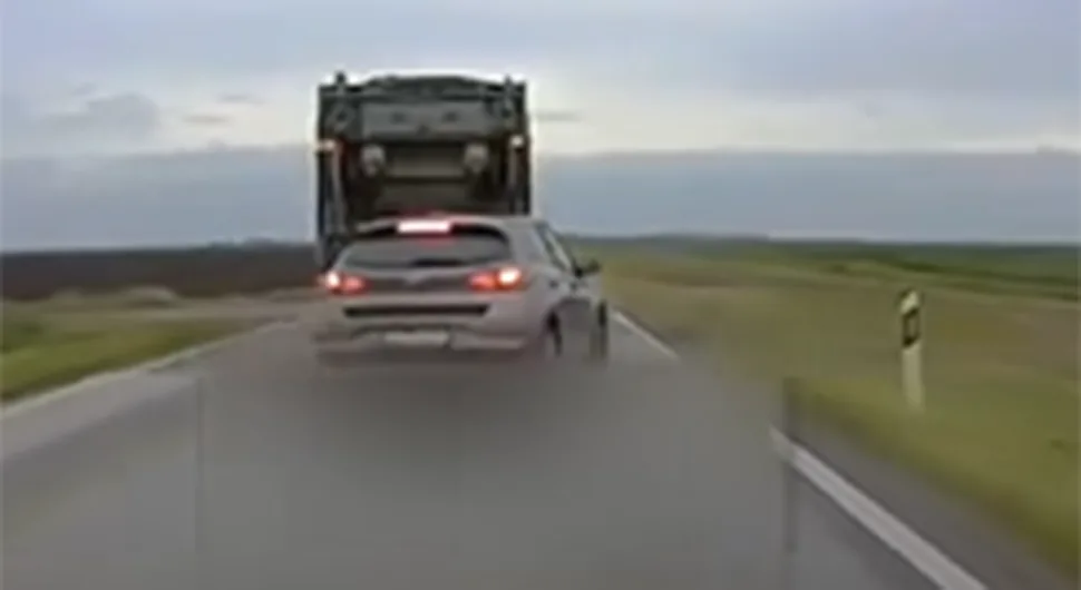 Šokantan snimak opasne vožnje u Hrvatskoj
