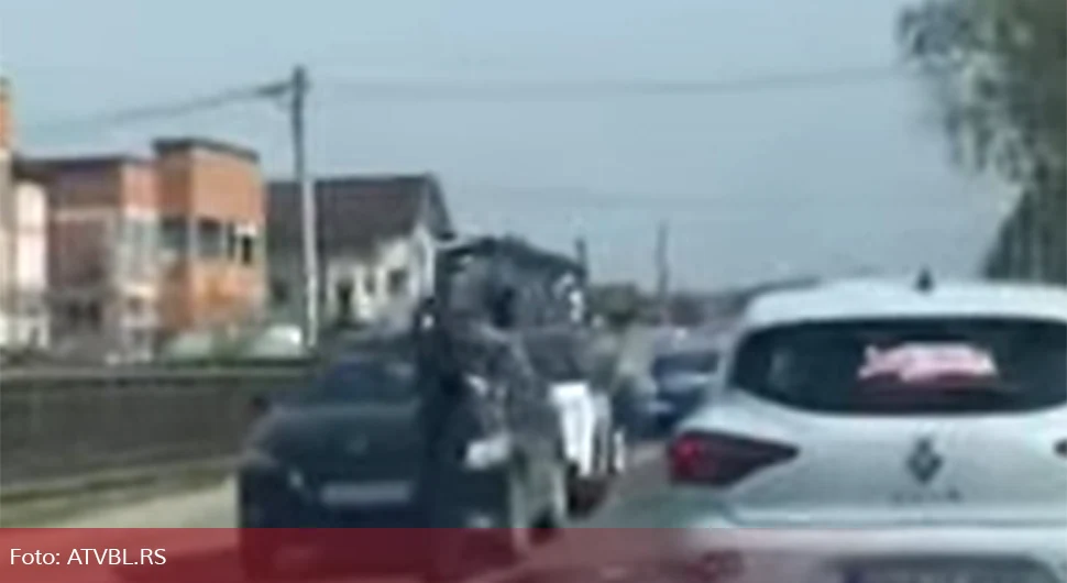 Удес на улазу у Лакташе, створиле се веће гужве
