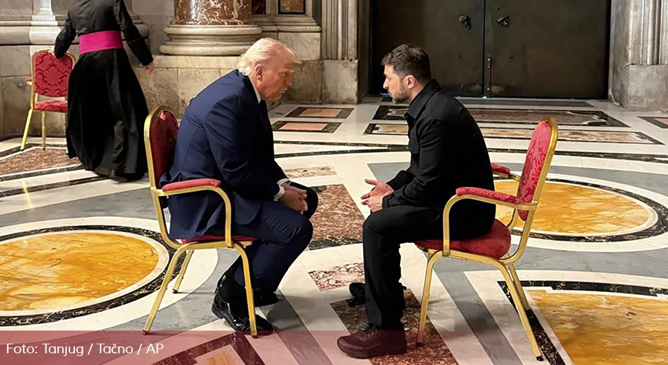 Čitač usana otkrio o čemu su razgovarali Tramp i Zelenski: Ne bi trebalo da budeš ovd‌je