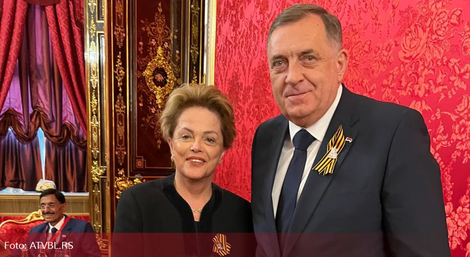 Предсједник Додик у Москви са бројним званичницима