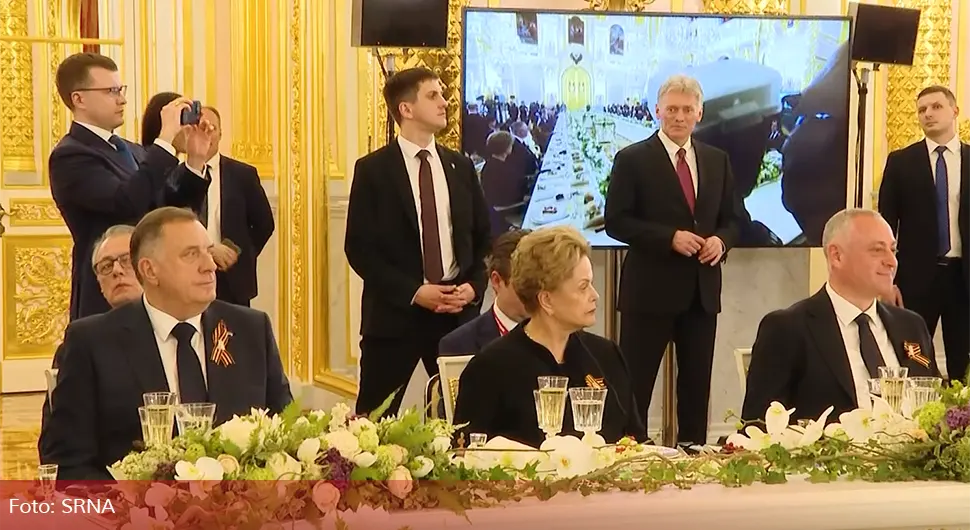 Додик присустовао свечаној вечери у Москви: Српски народ дао значајан допринос у заједничкој побједи
