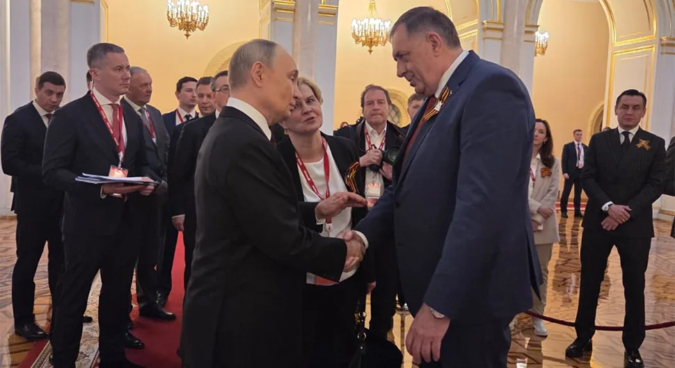 Dodik sa Putinom: Srpska može da računa na podršku Rusije u odbrani Dejtonskog mirovnog sporazuma