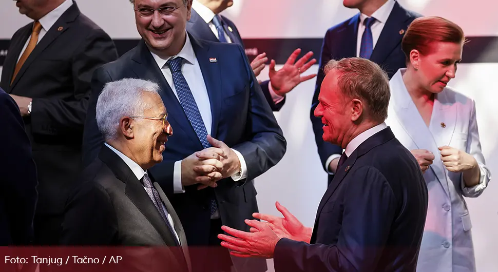 Bačena dimna bomba na premijere Holandije i Poljske