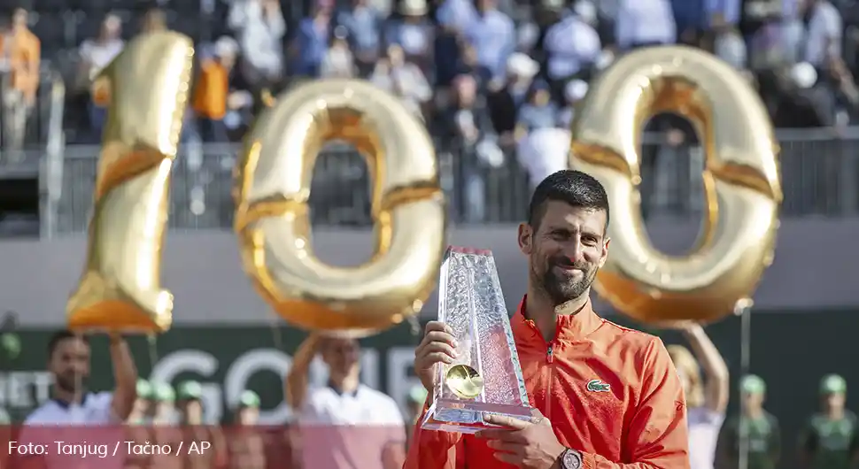 Еvo šta je Đoković rekao nakon što je osvojio 100. titulu