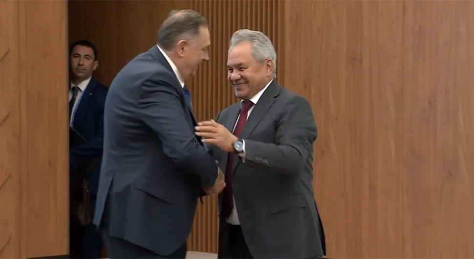 Погледајте разговор Додика и Шојгуа