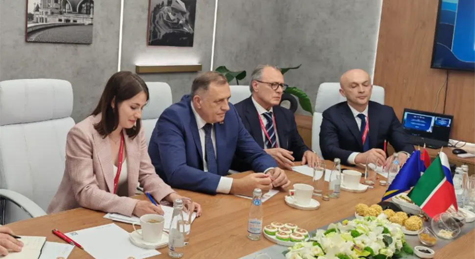 Predsjednik Srpske sa šefom Tatarstana