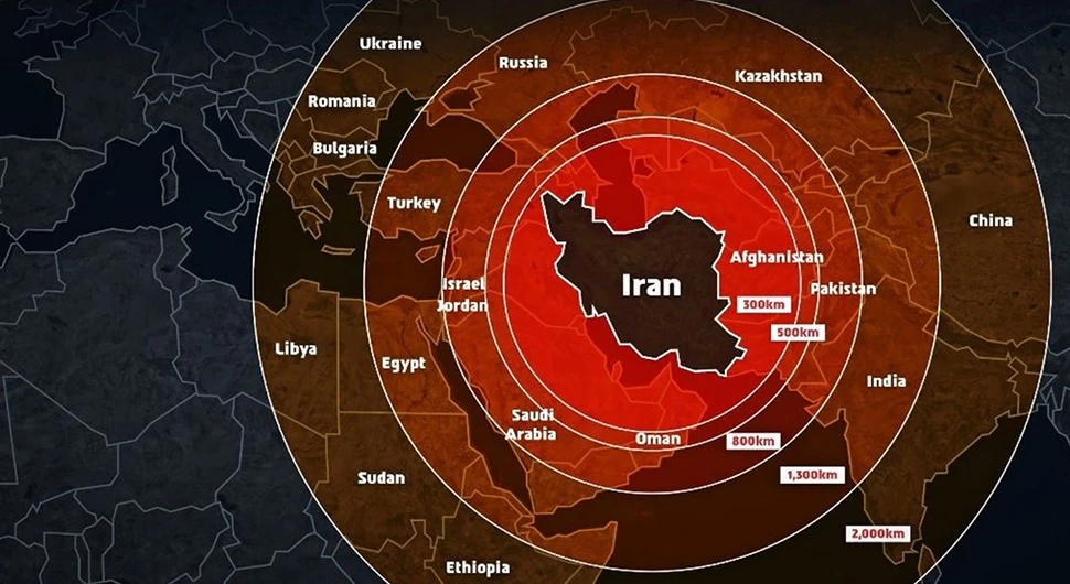 Izraelci objavili mapu iranske prijetnje: Veliki dio Hrvatske ''poklonili'' BiH