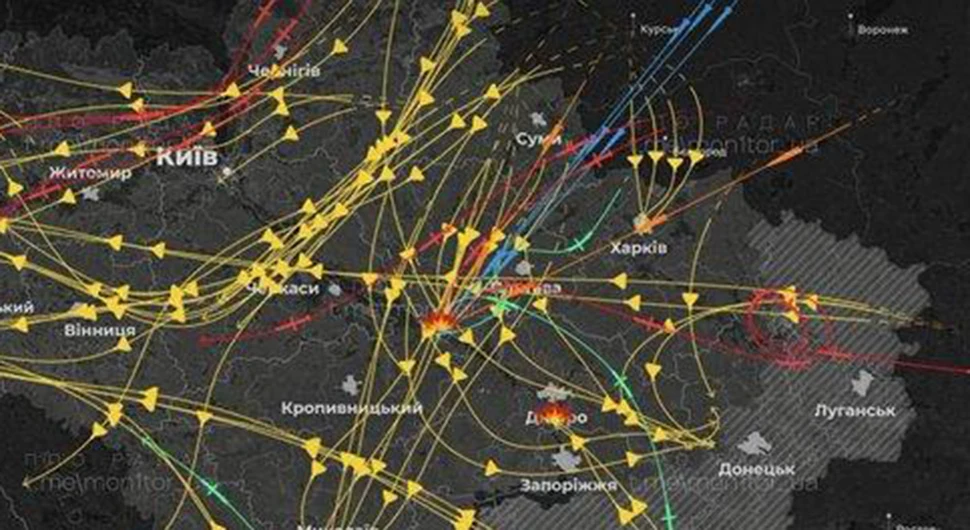 Мапа све говори: Никад масовнији руски удари, и Пољска дигла авионе
