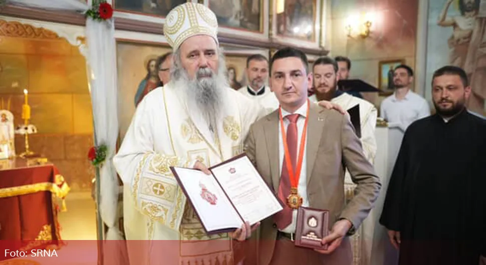 Начелник Тешић одликован Орденом Светог краља Драгутина