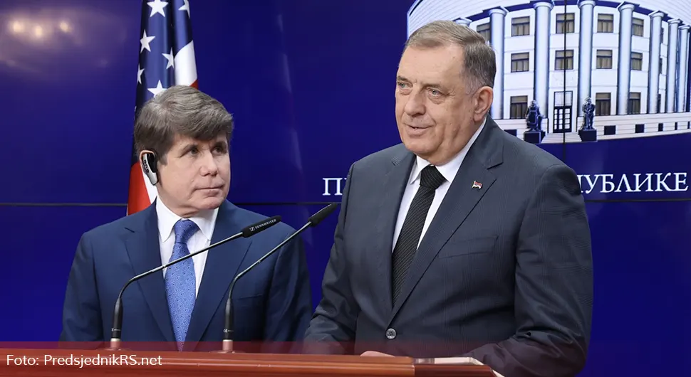 Blagojević: Dodik jedan od rijetkih evropskih lidera koji je otvoreno podržao Trampa
