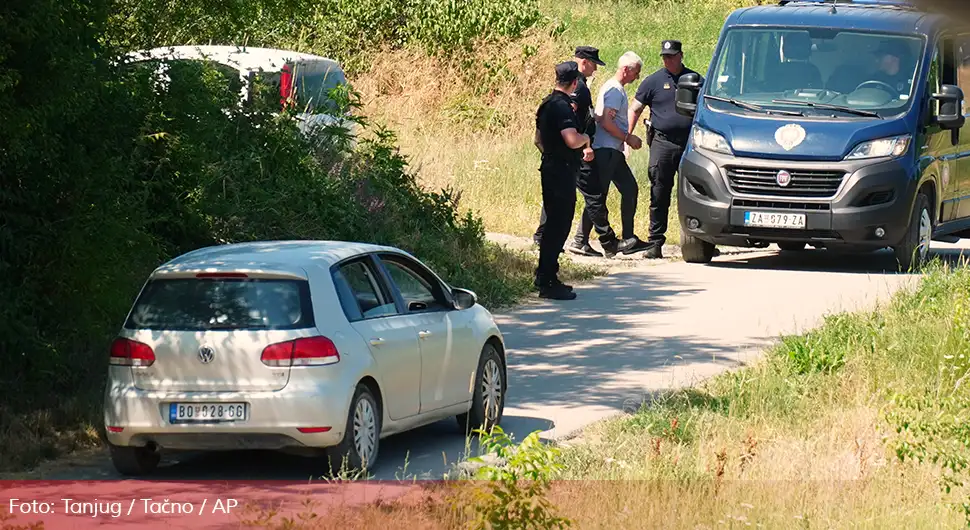 Prve slike rekonstrukcije nestanka Danke Ilić (2): Banjsko Polje opkolila policija, Dejan i Srđan sa lisicama