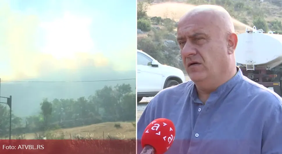 Bekan: Ni najstariji pripadnici vatrogasnih službi ne pamte ovakav požar