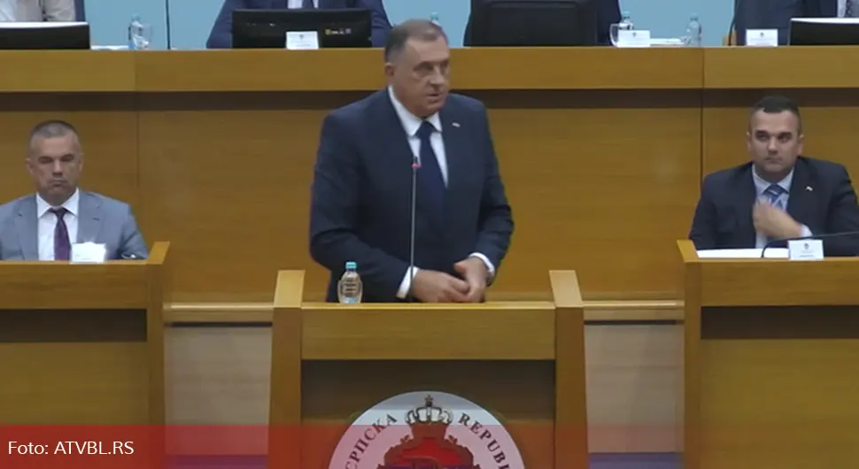 Додик: НСРС да искаже јасан став о мигрантима и препоручи колегама у ФБиХ да ураде исто