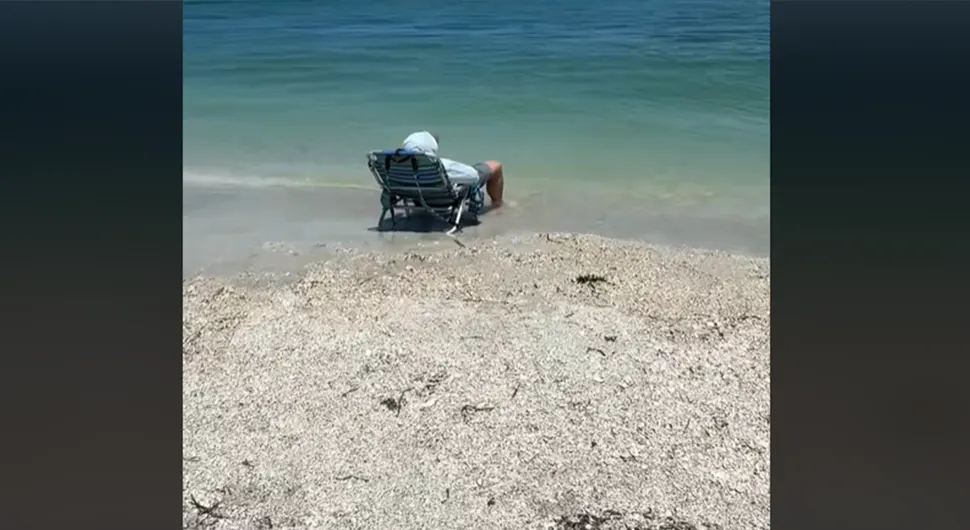 Ostavila muža na plaži, a nakon tri sata zatekla urnebesnu scenu