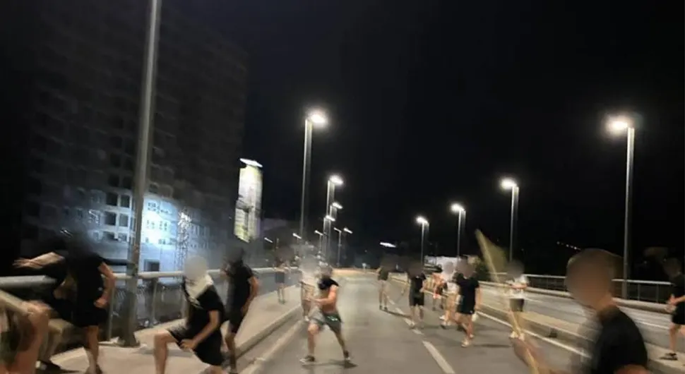 Хаос у Мостару: Навијачки обрачун, коришћене палице