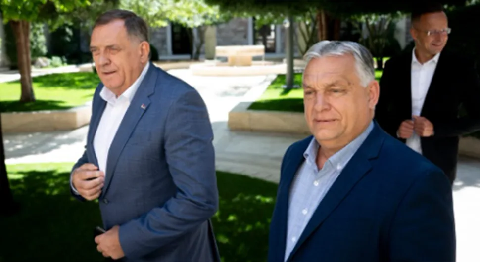 Orban jasan: Dodik je osuđen jer 'odbija da igra kako Brisel svira'