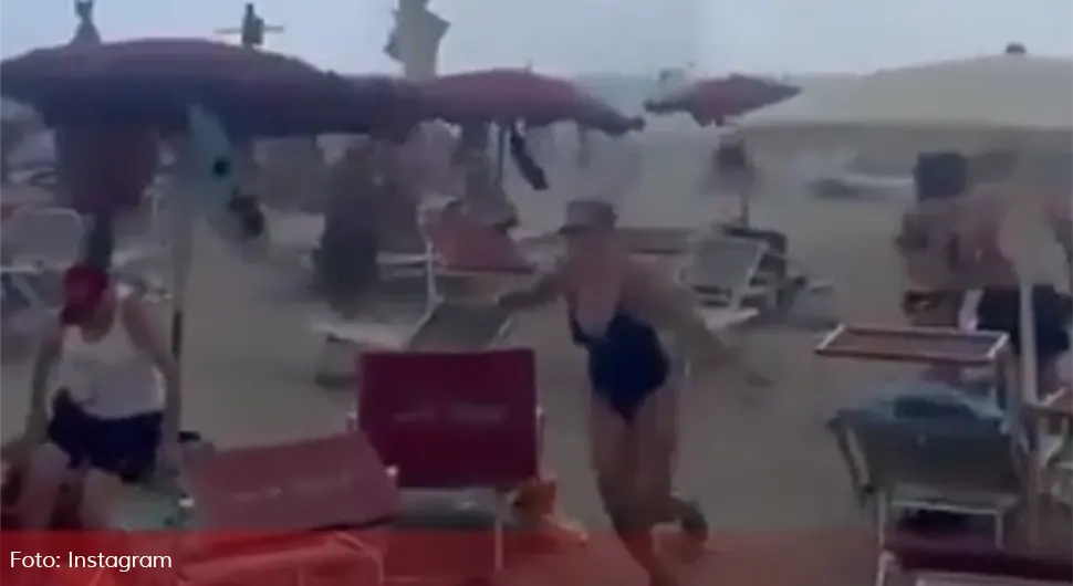 Apokaliptični prizori: Haos na popularnoj plaži, ima povrijeđenih