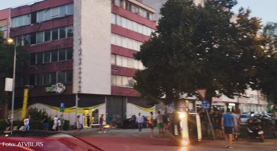 Погледајте видео са мјеста тешког удеса у центру Бањалуке