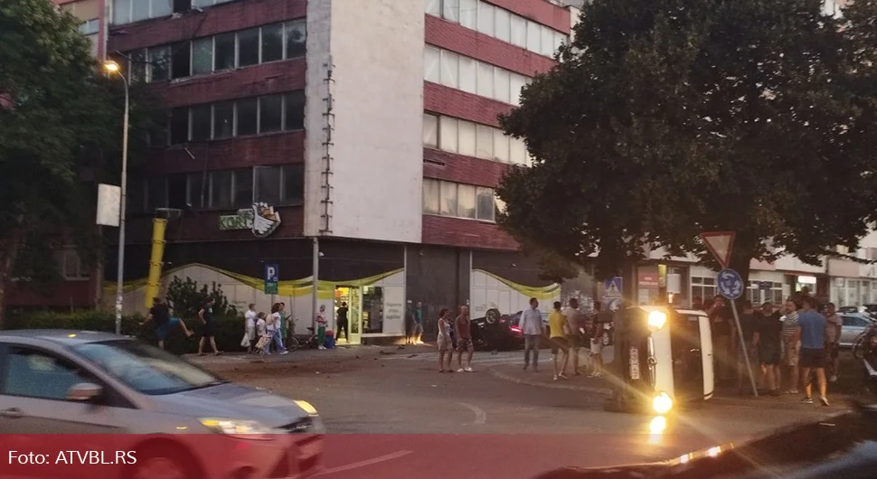 Za dlaku izbjegnuta smrt: Objavljen snimak jezive nesreće u Banjaluci