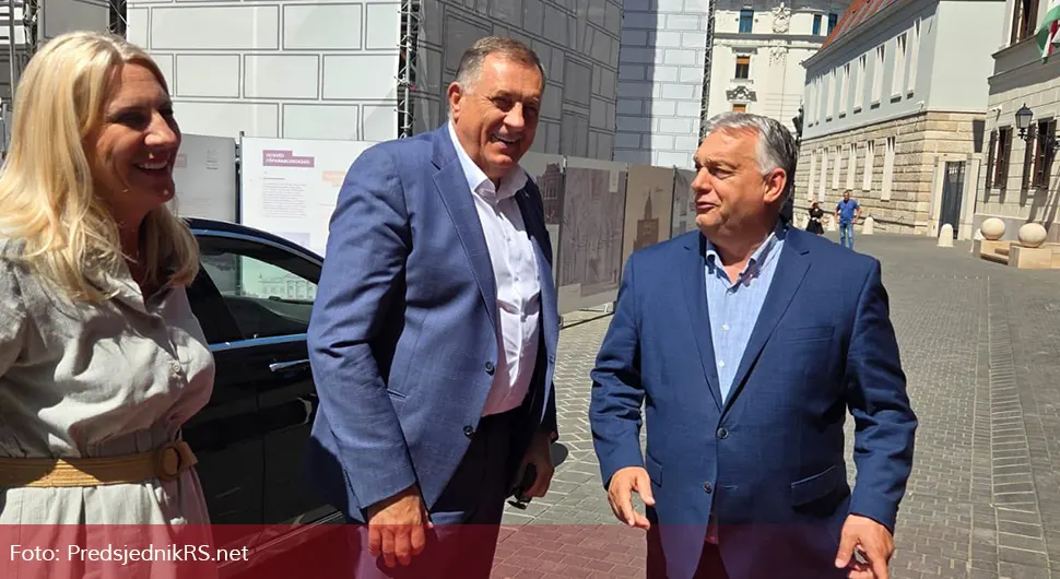 Додик се огласио из Мађарске: Побиједиће слобода и демократија