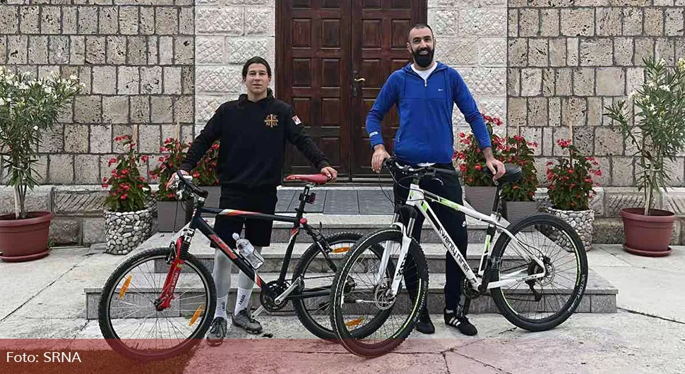 Hodočasnici iz Šipova biciklima krenuli do Ostroga